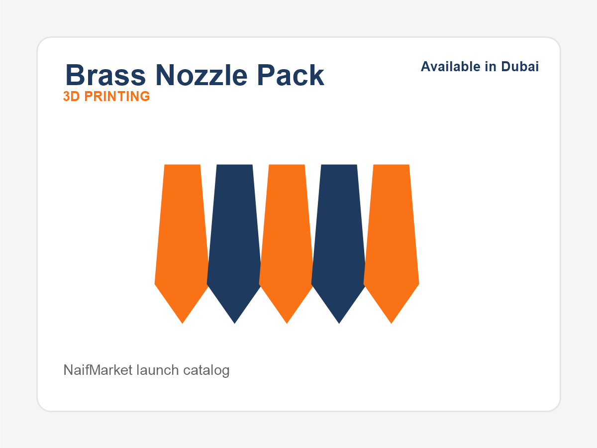 Brass Nozzle Pack